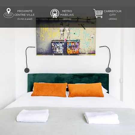 Lik Apparts Mabilay Rennes Exterior photo