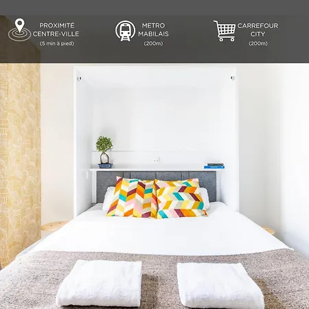 Lik Apparts Mabilay Rennes Exterior photo